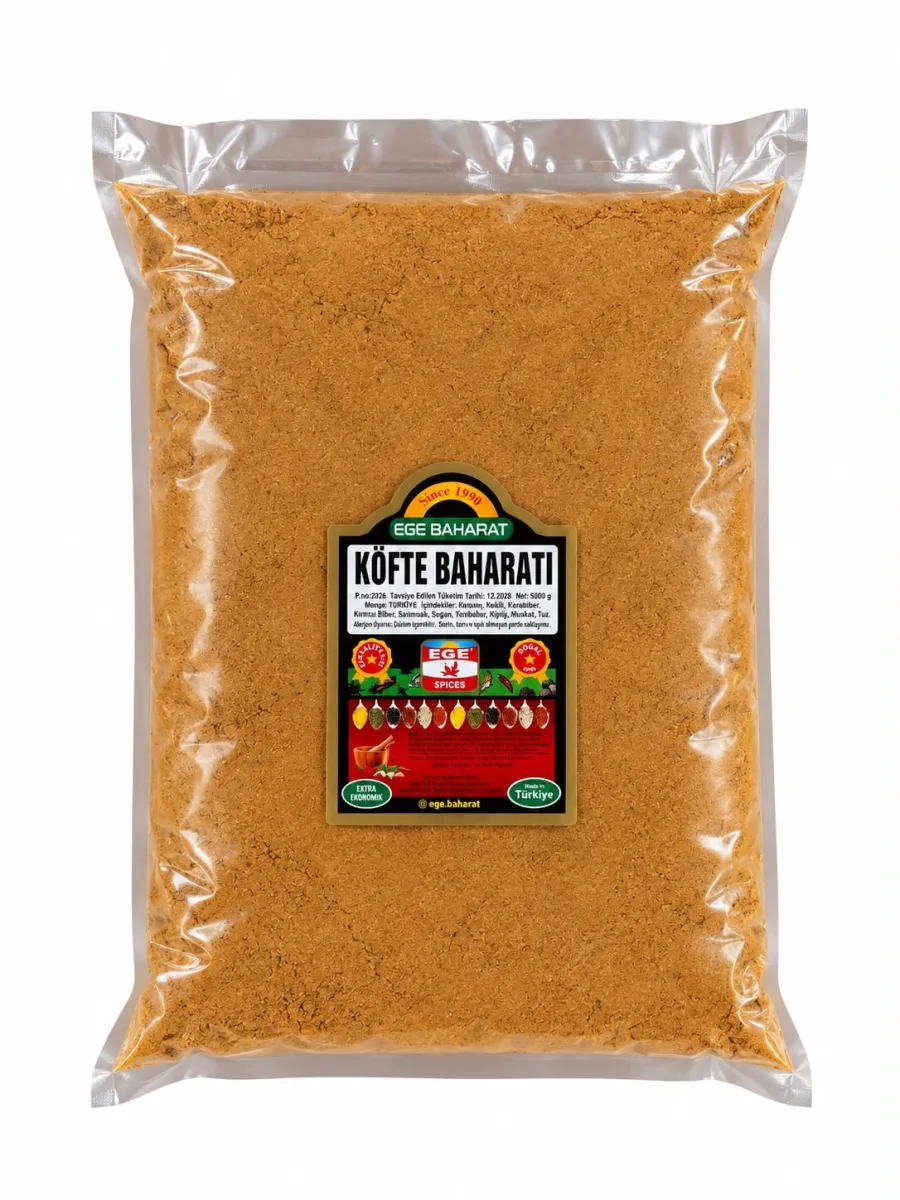 Köfte Baharatı ambalajı