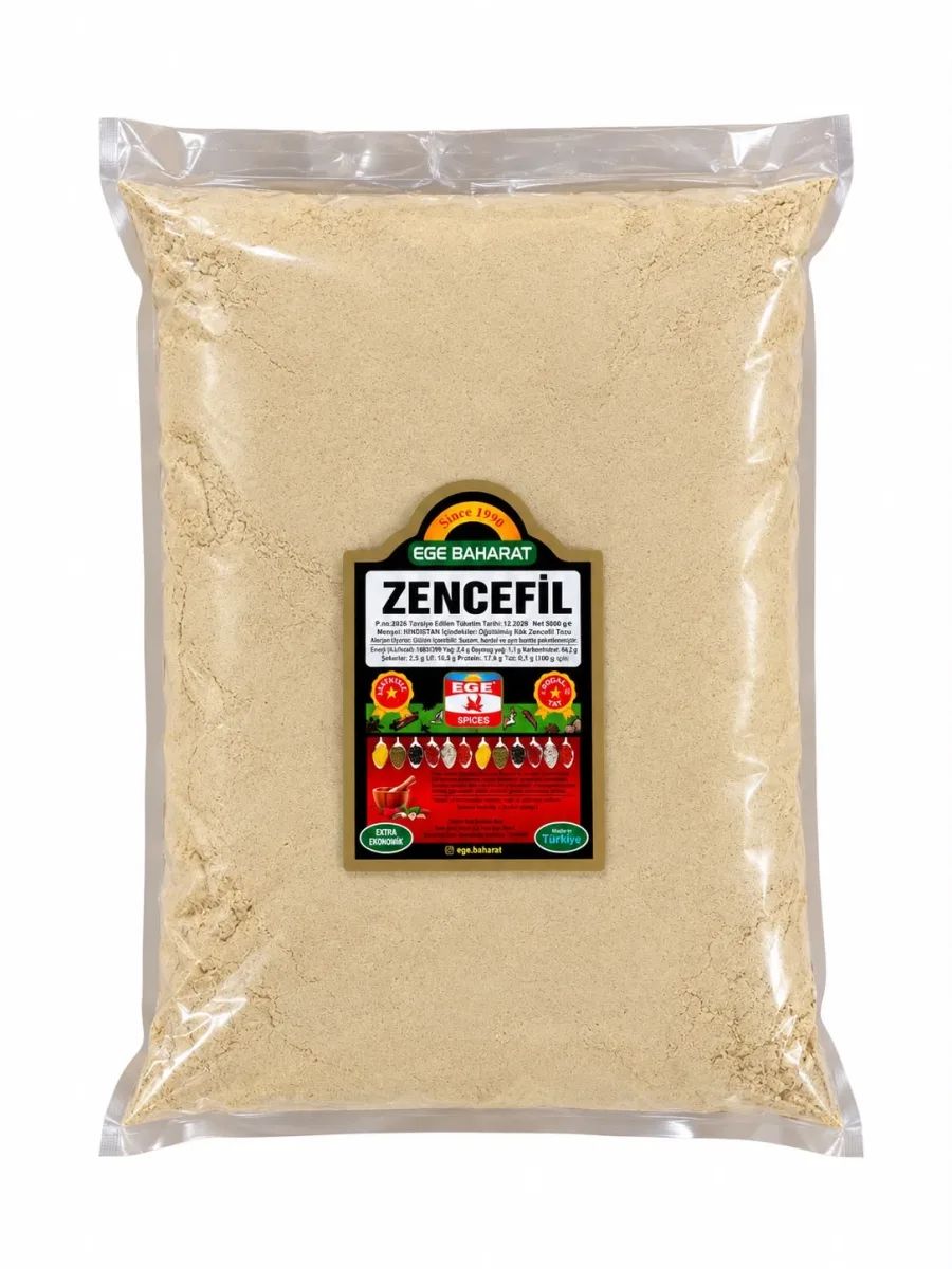 Zencefil ambalajı